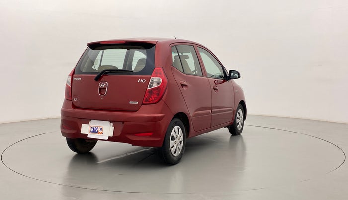 2011 Hyundai i10 SPORTZ 1.2 KAPPA2, Petrol, Manual, 44,760 km, Right Back Diagonal