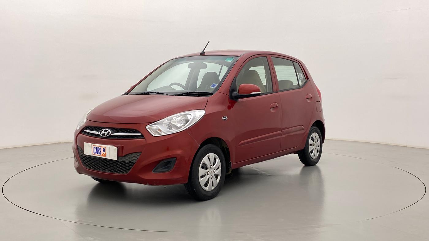 2011 Hyundai i10 SPORTZ 1.2 KAPPA2, Petrol, Manual, 44,760 km, Left Front Diagonal