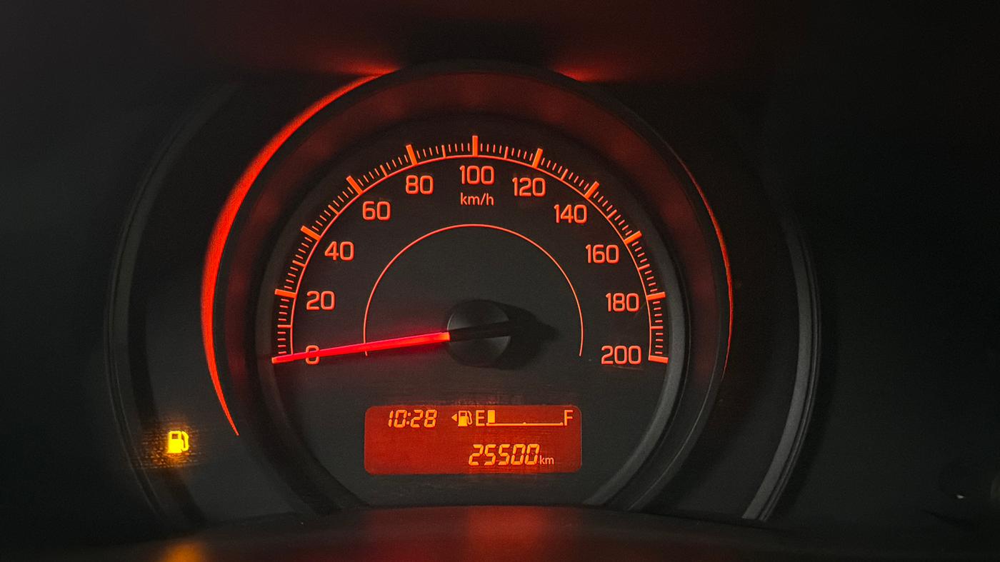 2020 Maruti Swift LXI, Petrol, Manual, 25,491 km, Odometer Image