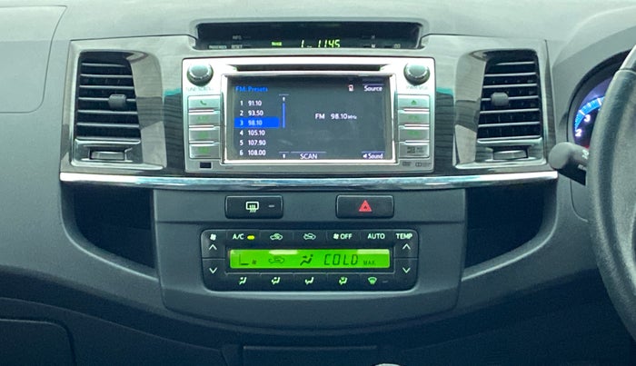 2016 Toyota Fortuner 3.0 MT 4X4, Diesel, Manual, 47,185 km, Air Conditioner