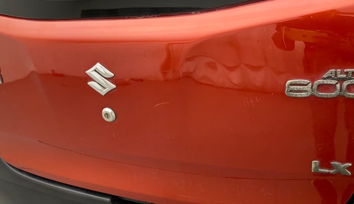 2013 Maruti Alto 800 LX, Petrol, Manual, 57,070 km, Dicky (Boot door) - Minor scratches