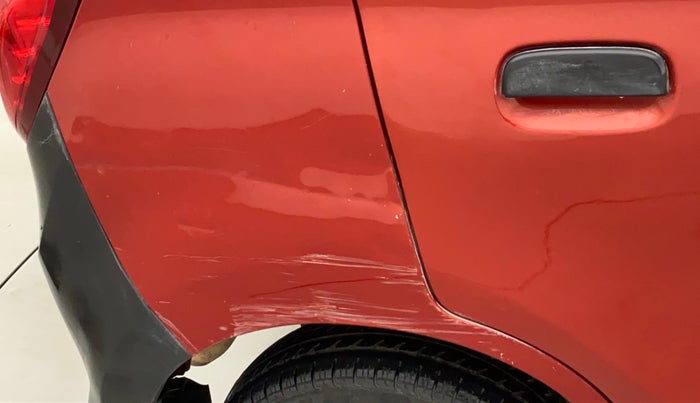 2013 Maruti Alto 800 LX, Petrol, Manual, 57,070 km, Right quarter panel - Minor scratches