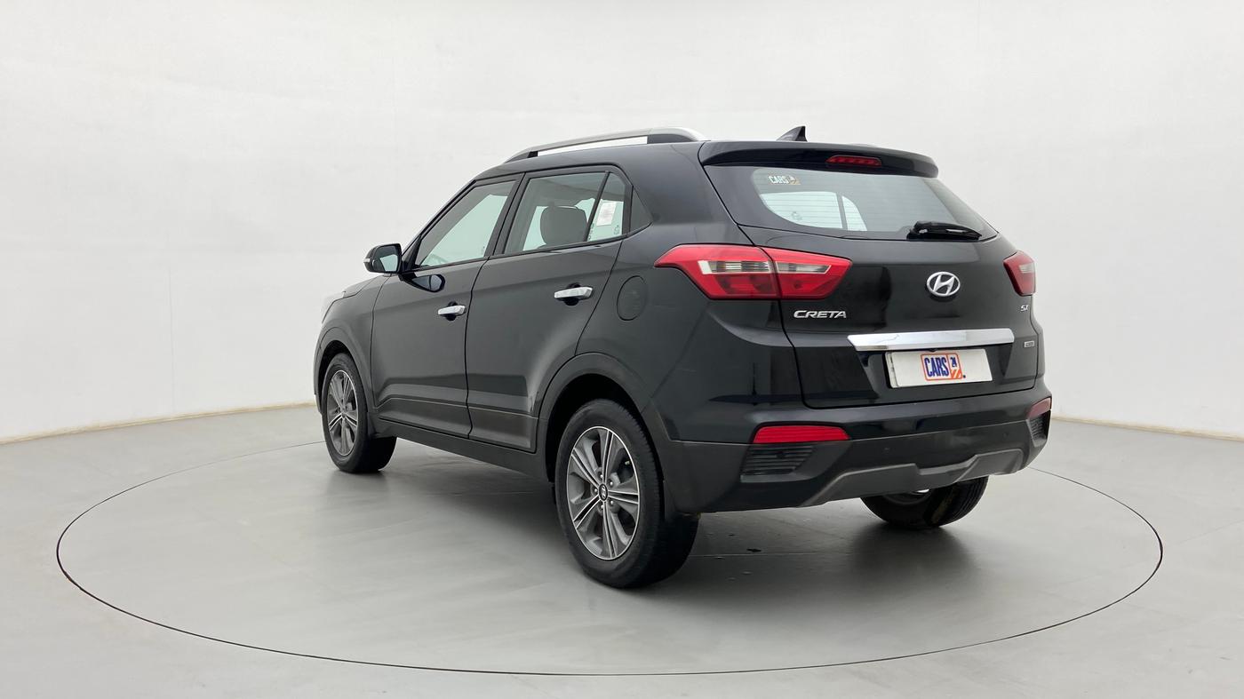 2017 Hyundai Creta SX (O) 1.6 DIESEL, Diesel, Manual, 1,22,535 km, Left Back Diagonal