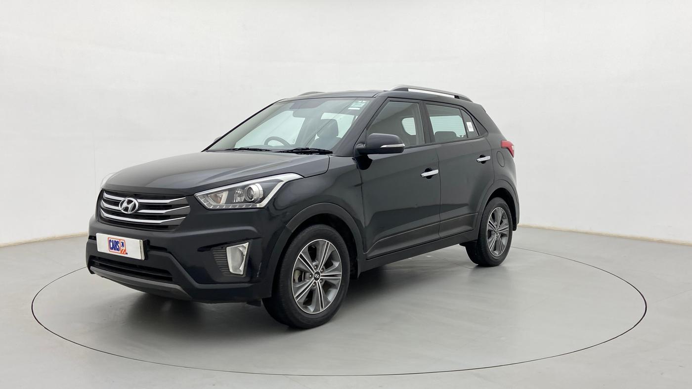 2017 Hyundai Creta SX (O) 1.6 DIESEL, Diesel, Manual, 1,22,535 km, Left Front Diagonal