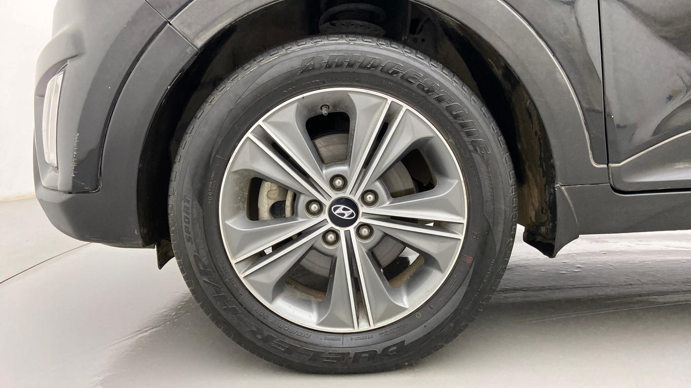 2017 Hyundai Creta SX (O) 1.6 DIESEL, Diesel, Manual, 1,22,535 km, Left Front Wheel