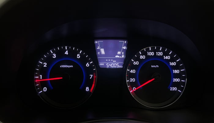 2017 Hyundai Verna 1.4 VTVT, Petrol, Manual, 53,984 km, Odometer Image