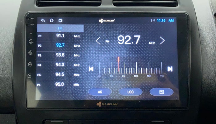 2023 Renault Kwid RXL 1.0 (O), Petrol, Manual, 3,068 km, Infotainment System