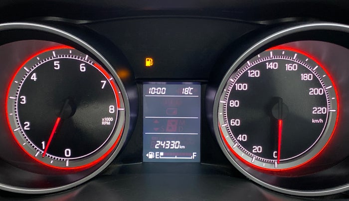 2020 Maruti Swift ZXI+, Petrol, Manual, 24,368 km, Odometer Image