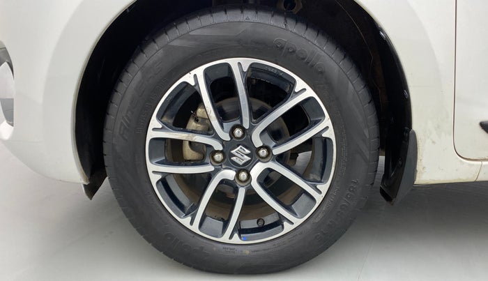 2020 Maruti Swift ZXI+, Petrol, Manual, 24,368 km, Left Front Wheel