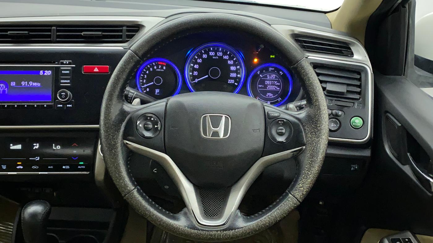 2015 Honda City 1.5L I-VTEC VX CVT, Petrol, Automatic, 93,774 km, Steering Wheel Close Up