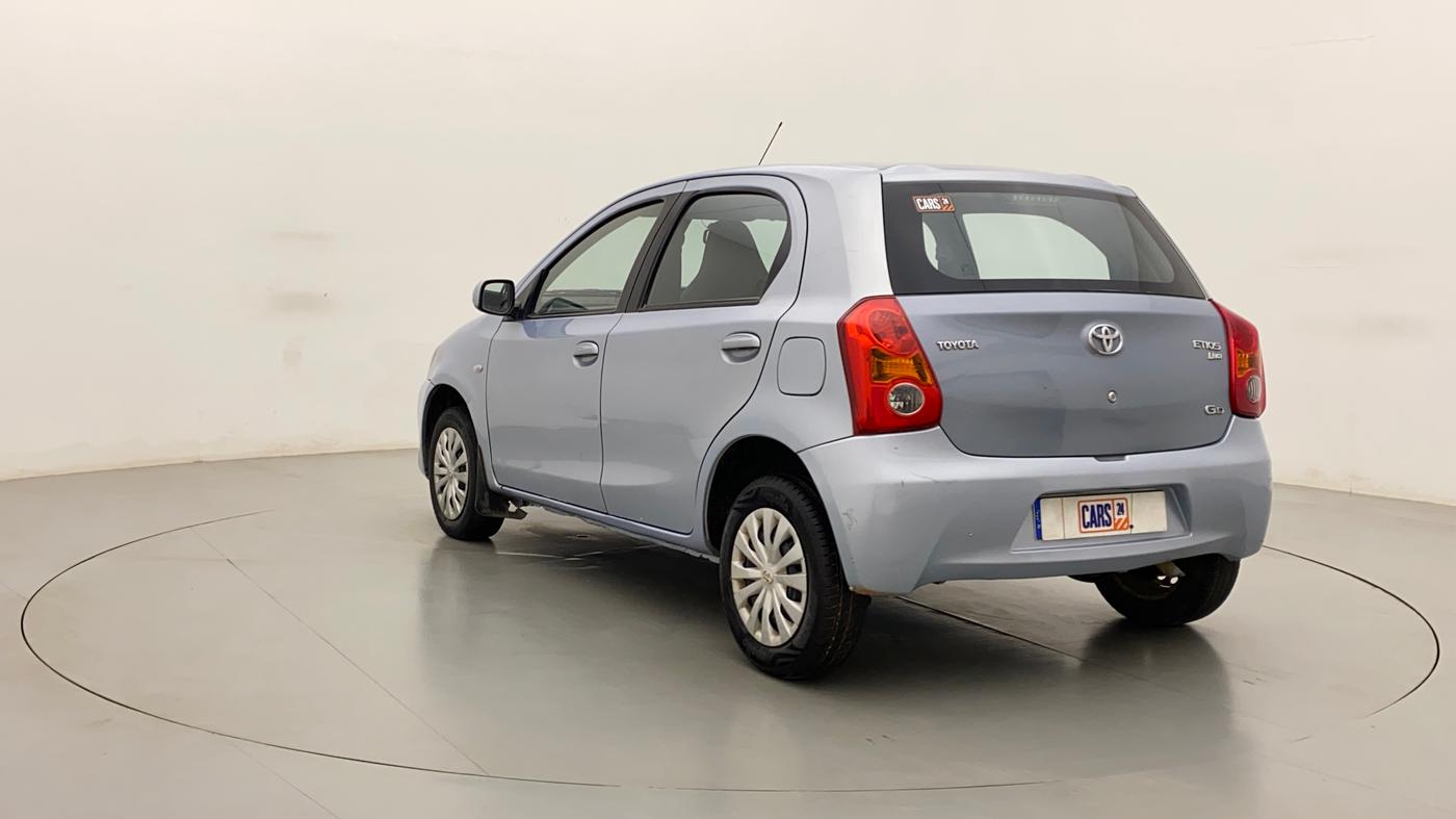 2012 Toyota Etios Liva GD, Diesel, Manual, 79,444 km, Left Back Diagonal