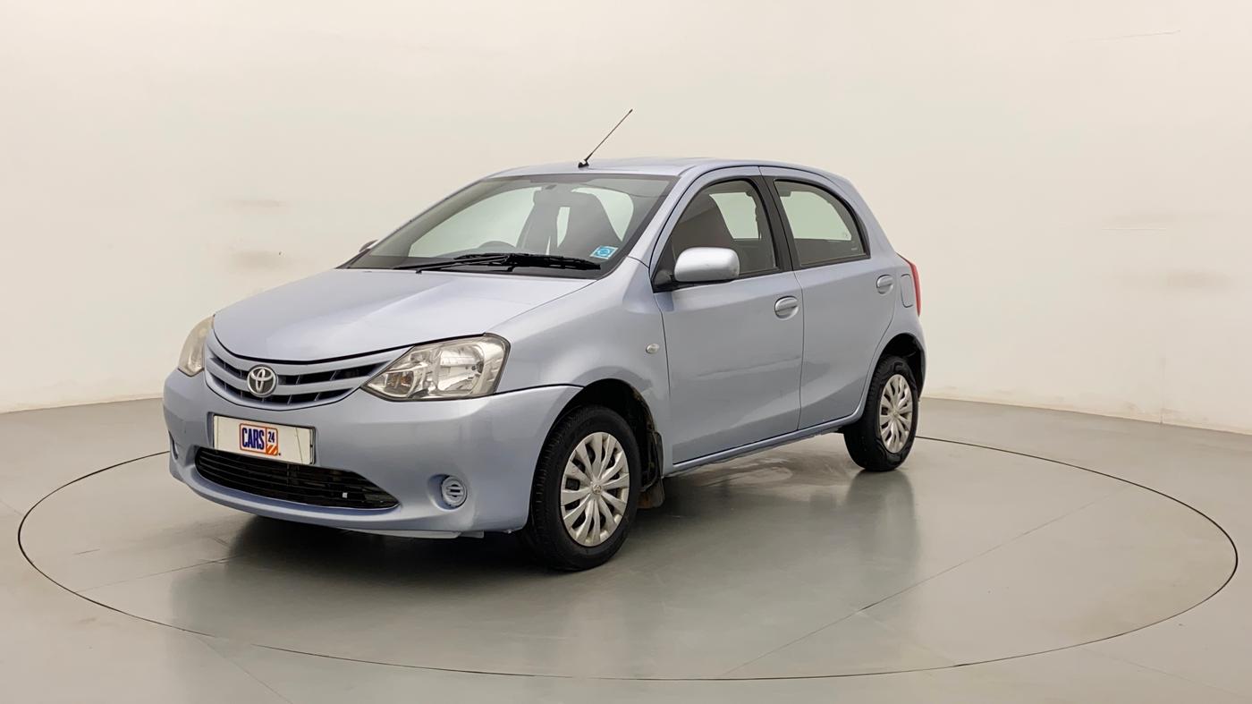 2012 Toyota Etios Liva GD, Diesel, Manual, 79,444 km, Left Front Diagonal