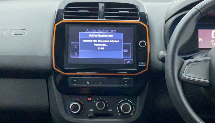 2019 Renault Kwid CLIMBER 1.0 AMT (O), Petrol, Automatic, 14,905 km, Air Conditioner