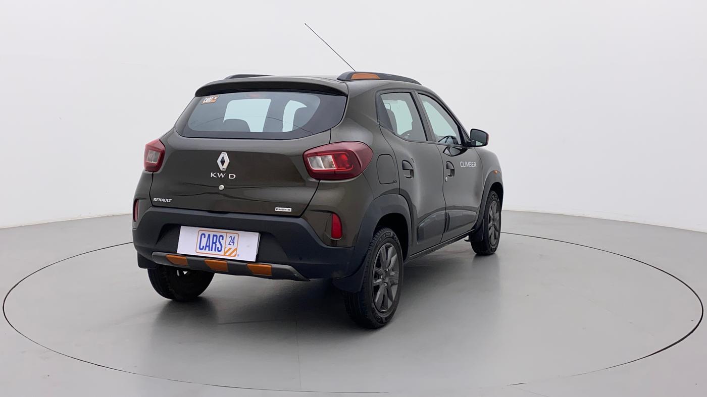 2019 Renault Kwid CLIMBER 1.0 AMT (O), Petrol, Automatic, 14,905 km, Right Back Diagonal