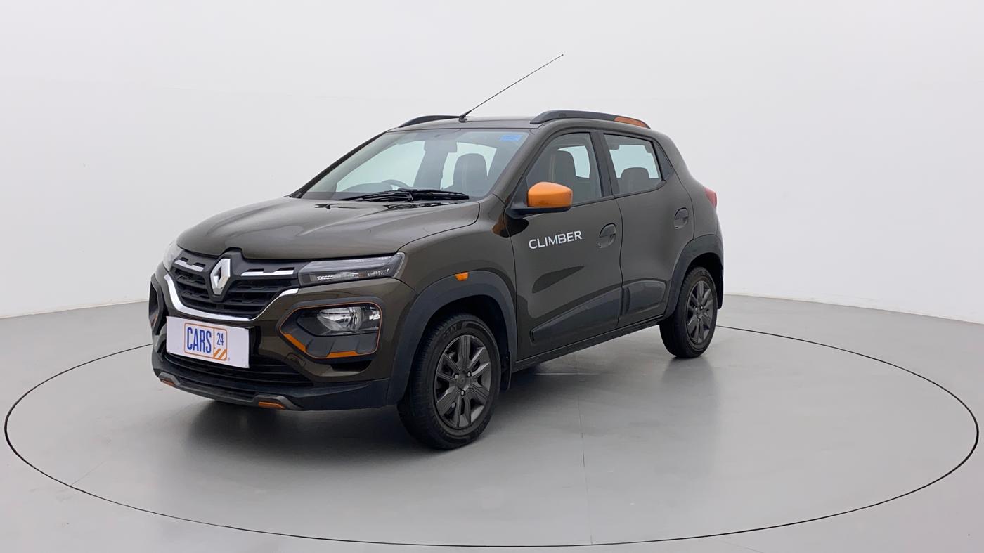 2019 Renault Kwid CLIMBER 1.0 AMT (O), Petrol, Automatic, 14,905 km, Left Front Diagonal
