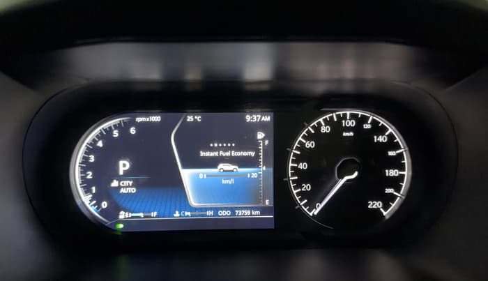 2022 Tata Harrier XZA PLUS 2.0L, Diesel, Automatic, 73,746 km, Odometer Image
