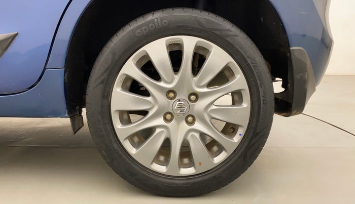 2017 Maruti Baleno ALPHA PETROL 1.2, Petrol, Manual, 53,948 km, Left Rear Wheel