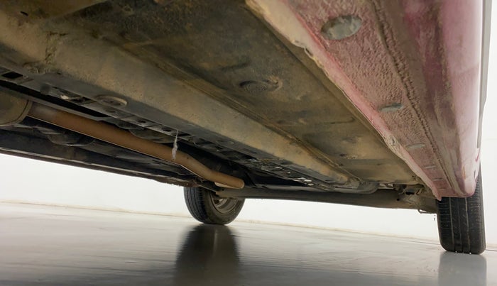 2014 Hyundai Xcent SX AT 1.2 (O), Petrol, Automatic, 31,636 km, Right Side Underbody