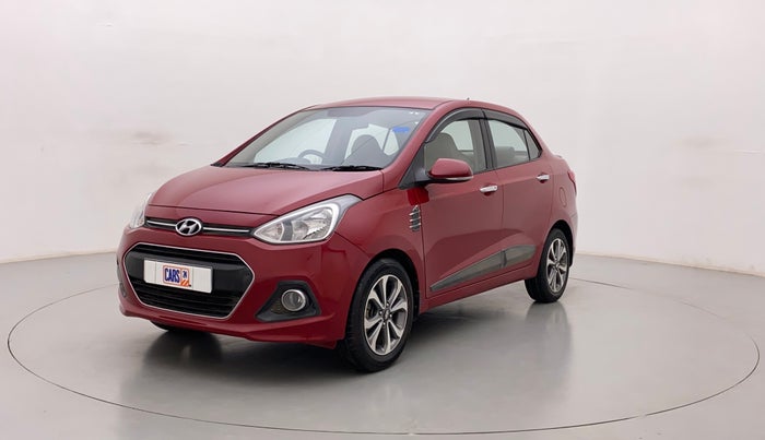 2014 Hyundai Xcent SX AT 1.2 (O), Petrol, Automatic, 31,636 km, Left Front Diagonal