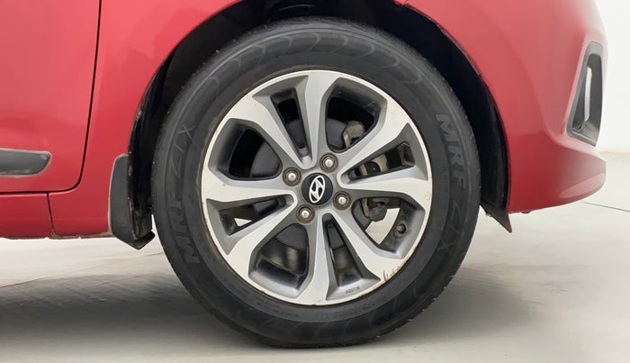 2014 Hyundai Xcent SX AT 1.2 (O), Petrol, Automatic, 31,636 km, Right Front Wheel