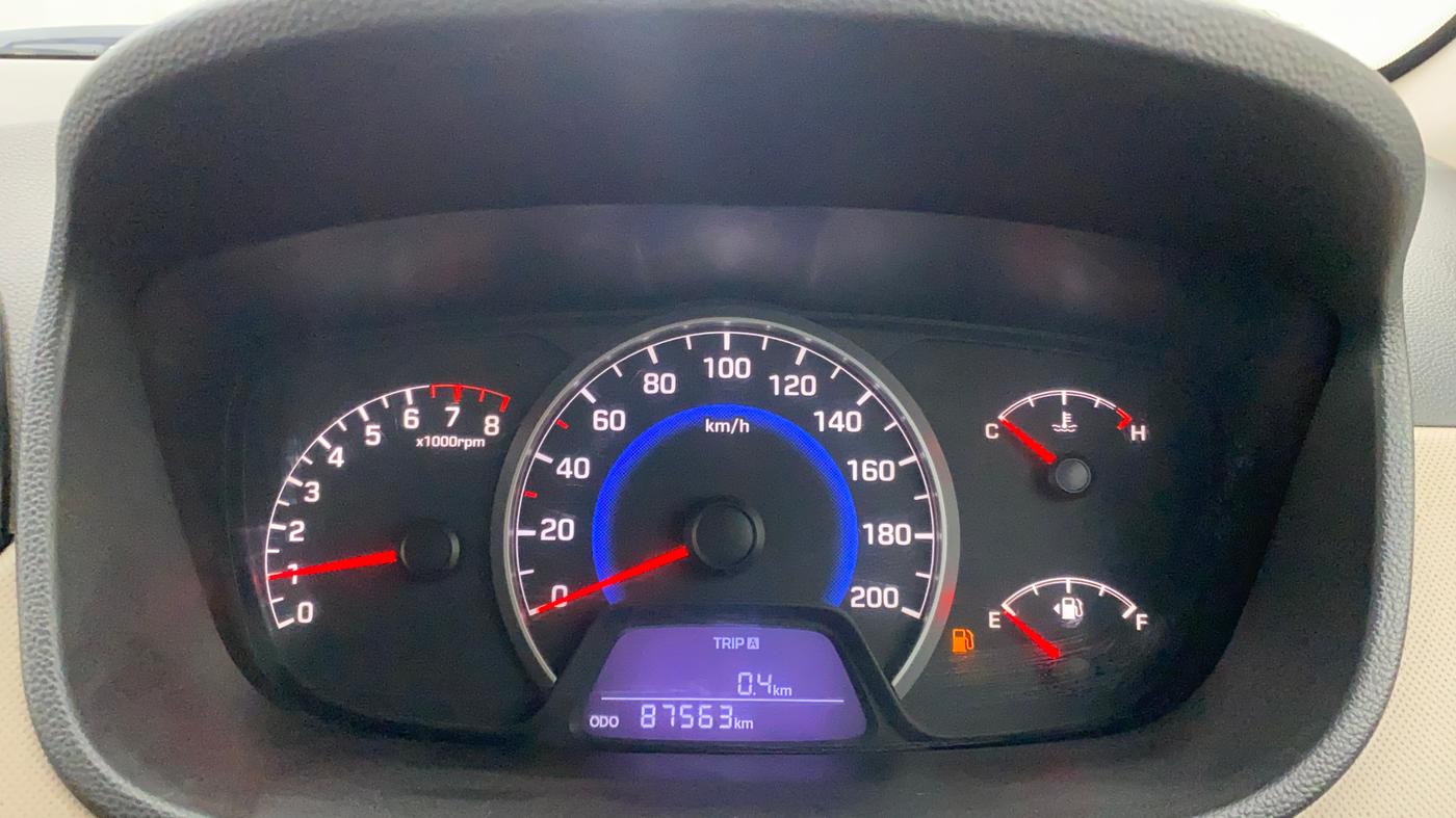 2013 Hyundai Grand i10 MAGNA 1.2 KAPPA VTVT, Petrol, Manual, 87,330 km, Odometer Image