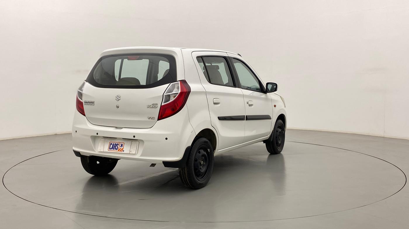 2016 Maruti Alto K10 VXI (O), Petrol, Manual, 41,481 km, Right Back Diagonal