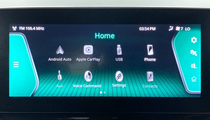 2021 Tata Harrier XZA PLUS 2.0L, Diesel, Automatic, 97,552 km, Touchscreen Infotainment System