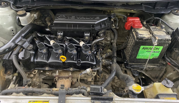2013 Toyota Etios G, Petrol, Manual, 90,986 km, Engine View