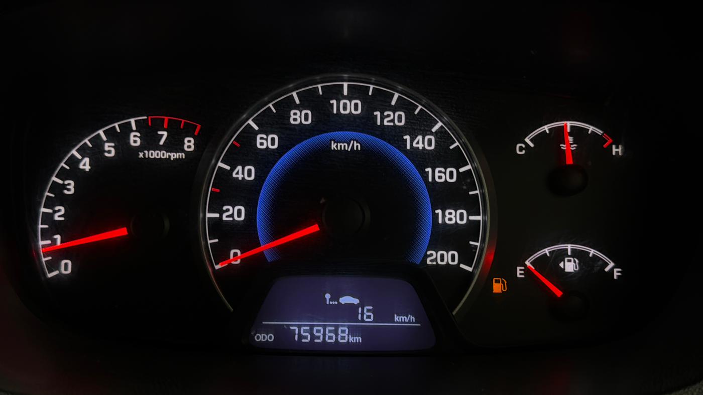 2015 Hyundai Grand i10 ASTA (O) 1.2 KAPPA VTVT, Petrol, Manual, 75,924 km, Odometer Image