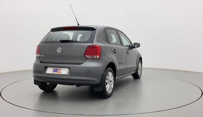 2014 Volkswagen Polo HIGHLINE1.2L, Petrol, Manual, 1,22,614 km, Right Back Diagonal