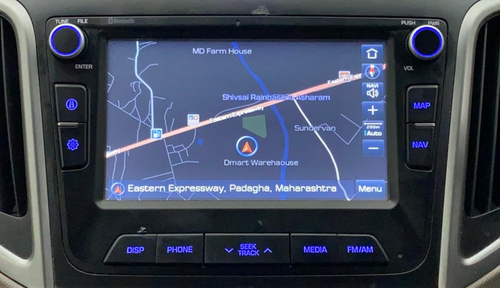 2017 Hyundai Creta SX PLUS AT 1.6 PETROL, Petrol, Automatic, 59,609 km, Navigation System