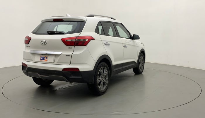 2017 Hyundai Creta SX PLUS AT 1.6 PETROL, Petrol, Automatic, 59,609 km, Right Back Diagonal