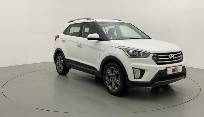 2017 Hyundai Creta SX PLUS AT 1.6 PETROL, Petrol, Automatic, 59,609 km, Right Front Diagonal