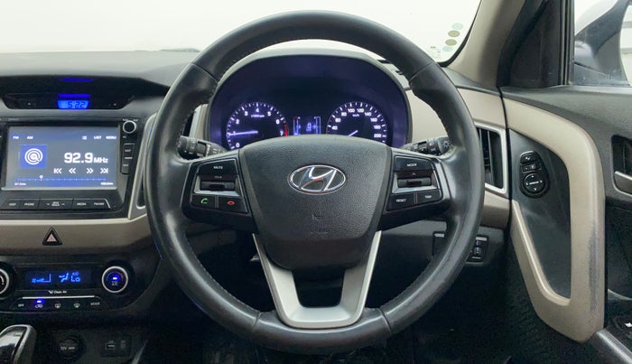 2016 Hyundai Creta SX PLUS AT 1.6 PETROL, Petrol, Automatic, 78,838 km, Steering Wheel Close Up