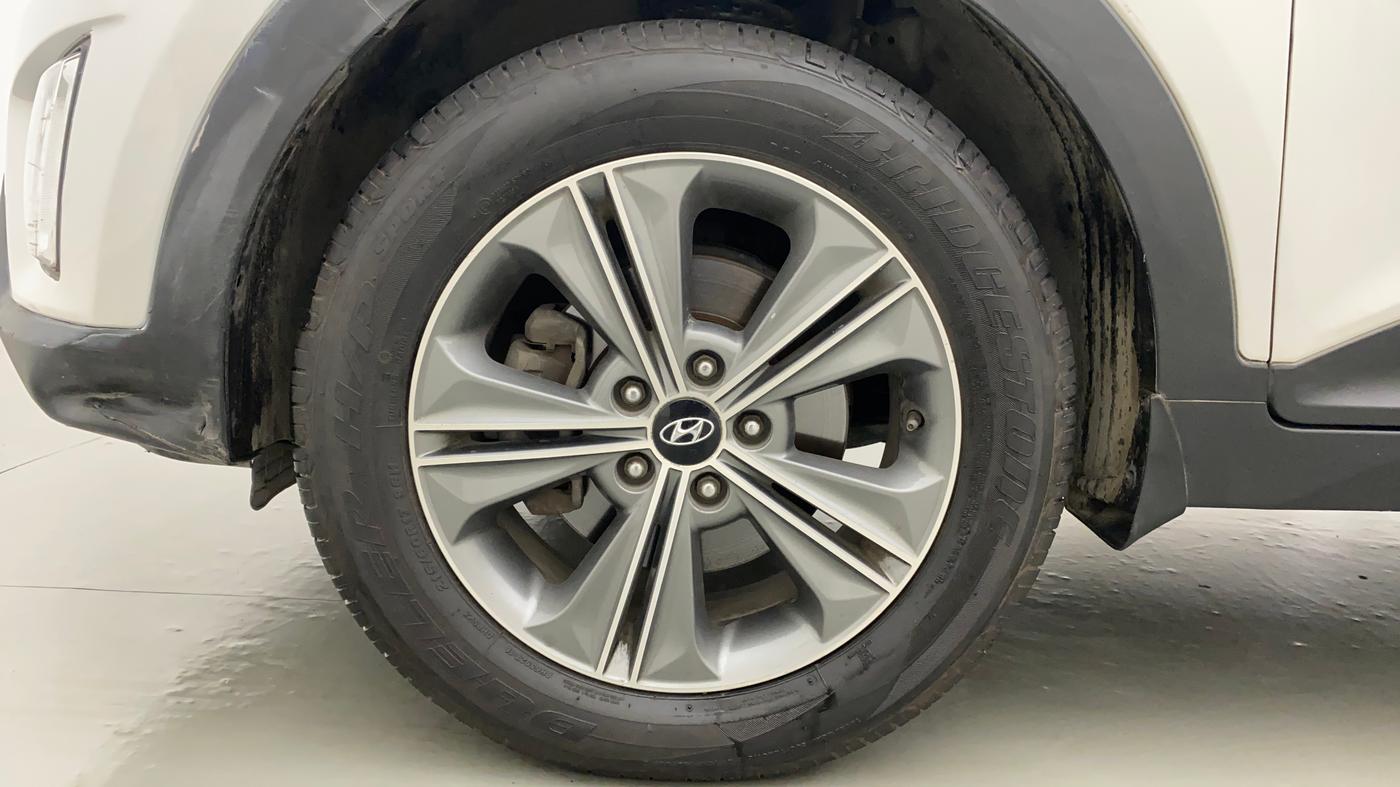2016 Hyundai Creta SX PLUS AT 1.6 PETROL, Petrol, Automatic, 78,838 km, Left Front Wheel