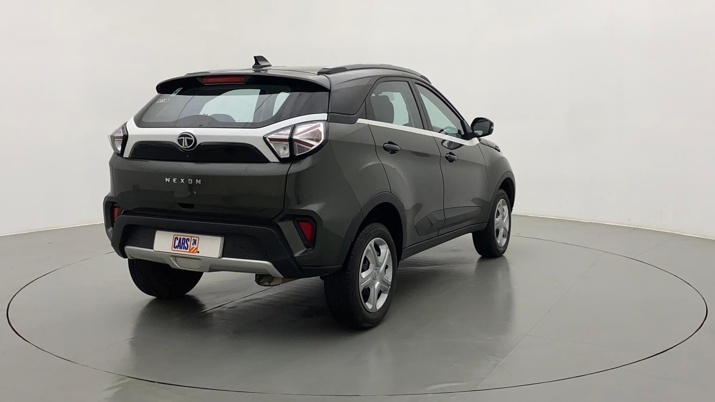 2021 Tata NEXON XZ PETROL, Petrol, Manual, 2,852 km, Right Back Diagonal
