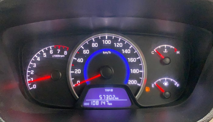 2017 Hyundai Grand i10 SPORTZ 1.2 KAPPA VTVT, Petrol, Manual, 1,08,127 km, Odometer Image