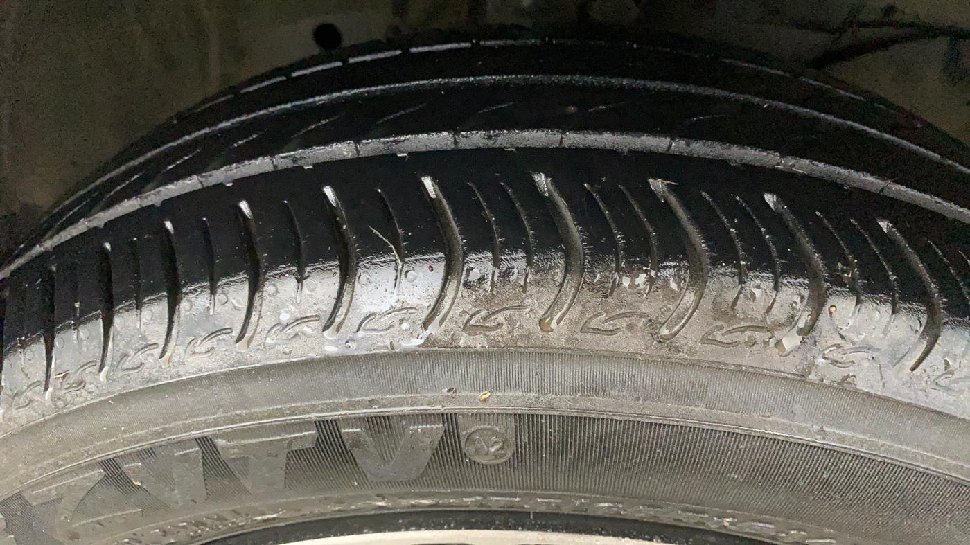2022 Honda Amaze 1.2L I-VTEC VX CVT, Petrol, Automatic, 22,860 km, Right Front Tyre Tread