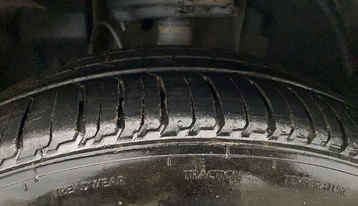 2018 Tata TIGOR XZA PETROL, Petrol, Automatic, 54,314 km, Left Front Tyre Tread