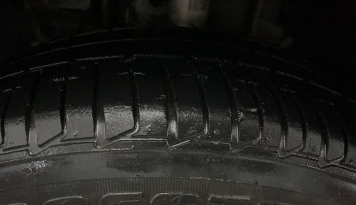 2022 Tata TIGOR XZ PLUS PETROL, Petrol, Manual, 37,457 km, Left Front Tyre Tread