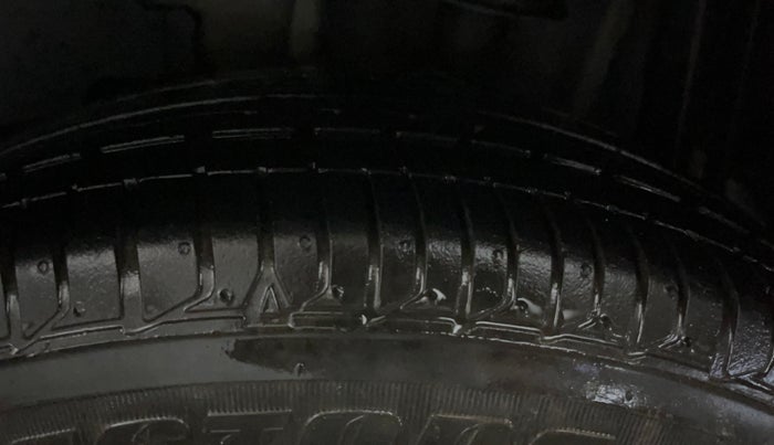 2022 Tata TIGOR XZ PLUS PETROL, Petrol, Manual, 37,457 km, Left Rear Tyre Tread