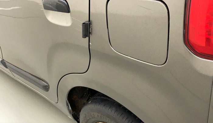 2019 Maruti New Wagon-R LXI CNG 1.0, CNG, Manual, 62,572 km, Left quarter panel - Minor scratches