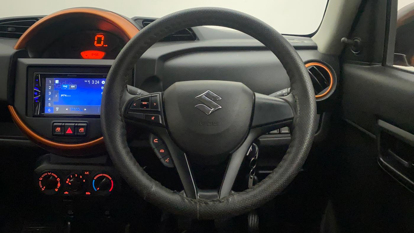 2019 Maruti S PRESSO VXI+, Petrol, Manual, 8,458 km, Steering Wheel Close Up