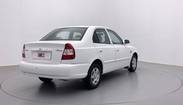 2009 Hyundai Accent EXECUTIVE, Petrol, Manual, 84,144 km, Right Back Diagonal