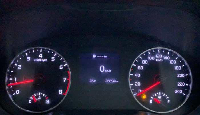2020 KIA SELTOS GTK 1.4 GDI PETROL, Petrol, Manual, 26,963 km, Odometer Image