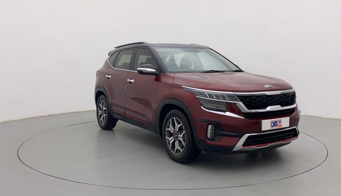 2020 KIA SELTOS GTK 1.4 GDI PETROL, Petrol, Manual, 26,963 km, Right Front Diagonal