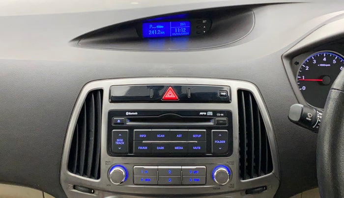 2012 Hyundai i20 SPORTZ 1.2, Petrol, Manual, 34,506 km, Infotainment System