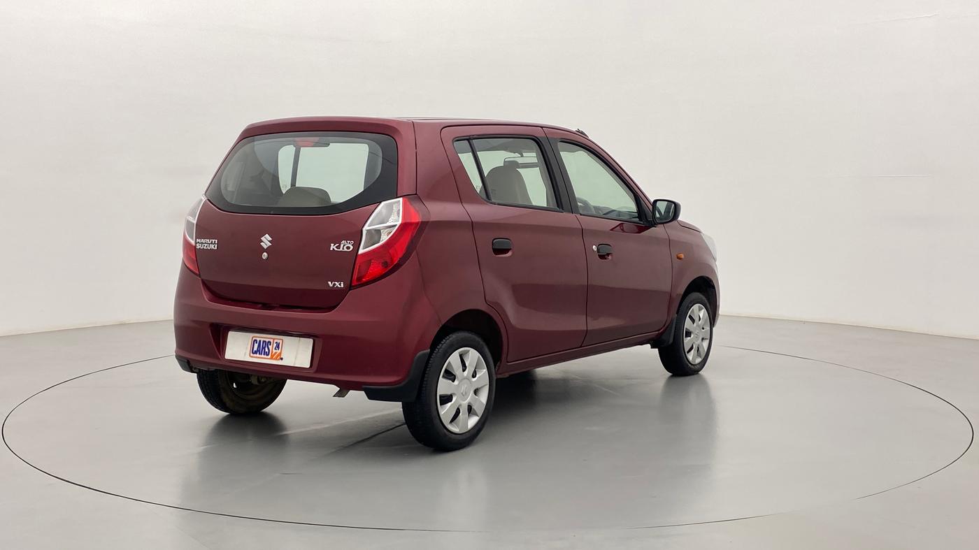 2016 Maruti Alto K10 VXI (O) AMT, Petrol, Automatic, 10,806 km, Right Back Diagonal