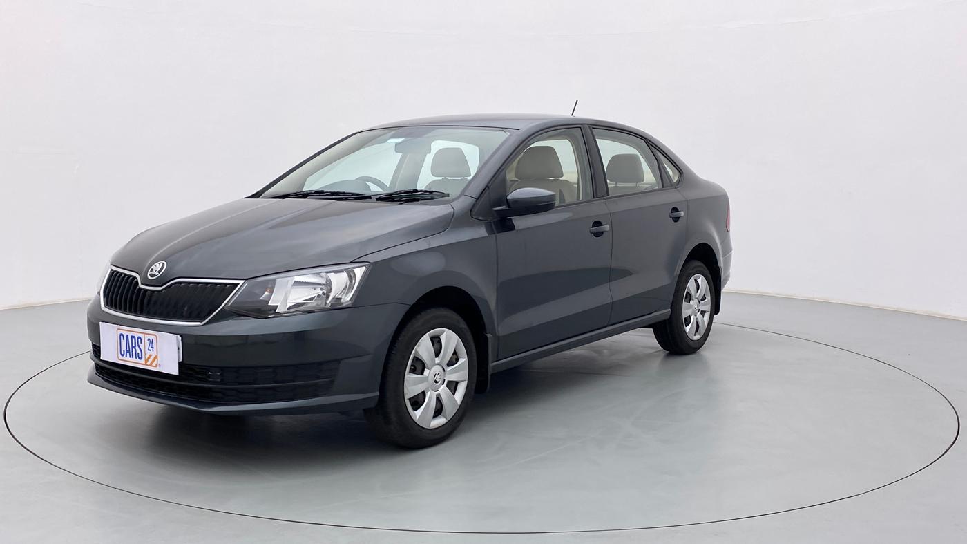 2018 Skoda Rapid 1.6 MPI MT ACTIVE, Petrol, Manual, 7,704 km, Left Front Diagonal