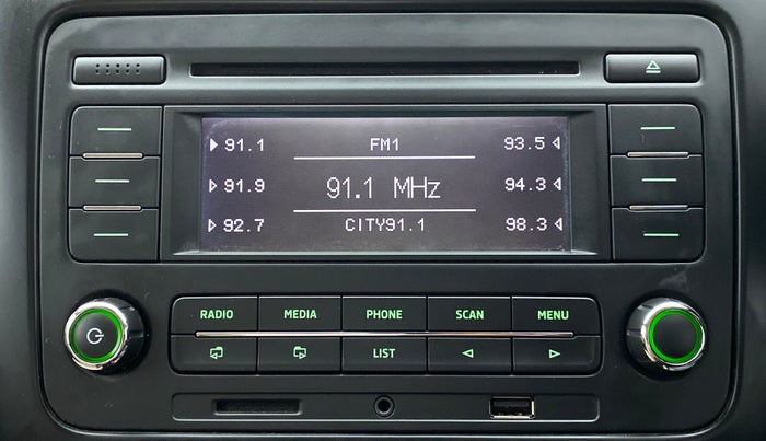 2018 Skoda Rapid 1.6 MPI MT ACTIVE, Petrol, Manual, 7,704 km, Infotainment System